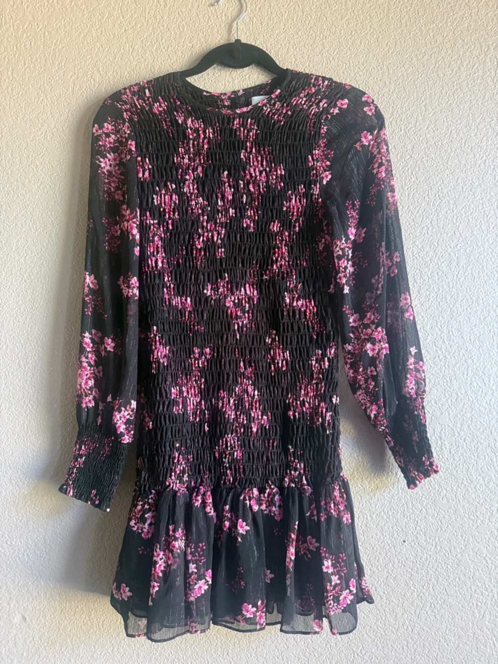 MISA Los Angeles Roisin Floral Satin Mini Dress - Picture 6 of 8
